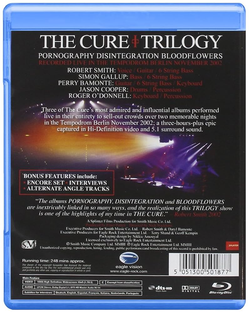 その他 The Cure Live in Berlin [Blu-ray] 2mvetro s-l400.jpg